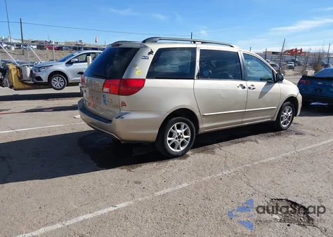 2004 Toyota Sienna Xle из США, поврежденный, VIN 5TDBA22C74S010391